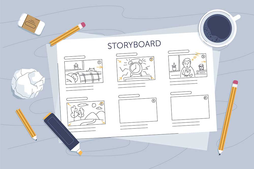 ความสำคัญของการออกแบบ Storyboard